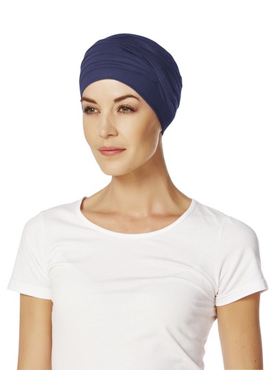 Shanti Chrristine Headwear mørkblå